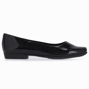 Loafer Raquel Salto Baixo Preto