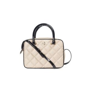 Bolsa Bowling Média Marfim/Preto