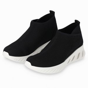 Bota Push Raissa Salto Médio Preto