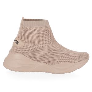 Bota Cano Curto Energy ON Nude Claro