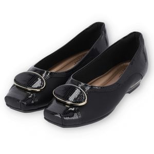 PICCADILLY MAXI - Sapato Salto Baixo Preto