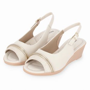 Slingback Carla Anabela Médio Off White