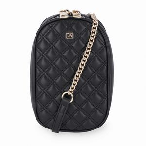 Bolsa Cris Crossbody Pequena Preto
