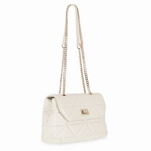Bolsa Silvia Crossbody Pequena Off White