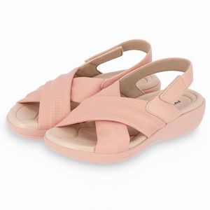Slingack Fascite Plantar Anabela Médio Pessego