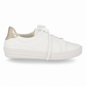 Tênis Lara Iate Anabela Baixo Branco