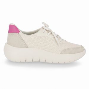 Tênis Eliane Salto Médio Off White