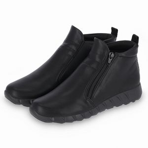 Bota Fabi Cano Curto Rasteira Preto
