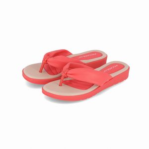 Chinelo Rejane Rasteira Goiaba