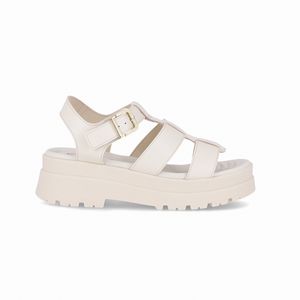 Sandália Claudia Anabela Médio Off White