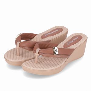 Chinelo Cecilia Anabela Médio Terracota