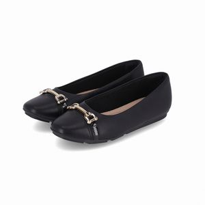 PICCADILLY MAXI - Sapato Michele Salto Baixo Preto