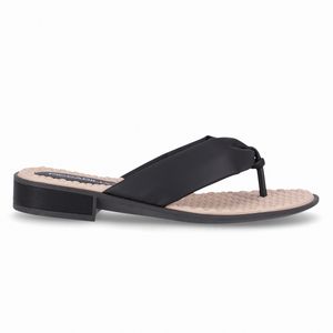 Chinelo Taila Salto Baixo Preto