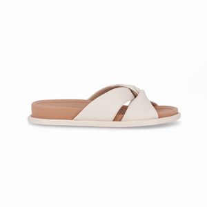 Papete Anali Rasteira Off White