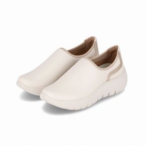 Tênis Eliane Salto Médio Off White