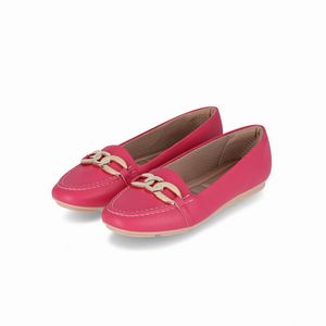 PICCADILLY MAXI - Sapato Michele Salto Baixo Pitaya Rosa