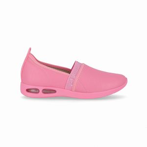 Tênis Adri Anabela Baixo Rosa Chiclete