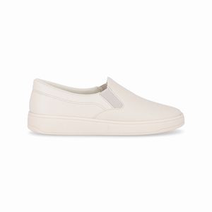 Tênis Beta Salto Baixo Off White