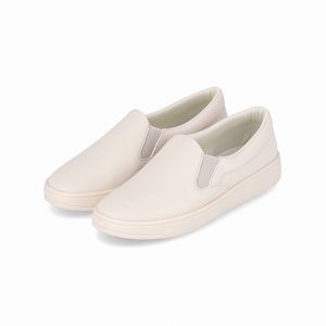 Tênis Beta Salto Baixo Off White