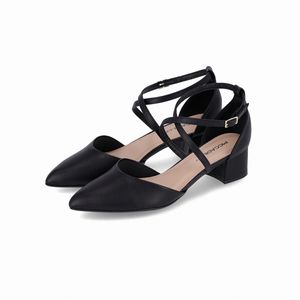 Sapato Taci Salto Médio Preto
