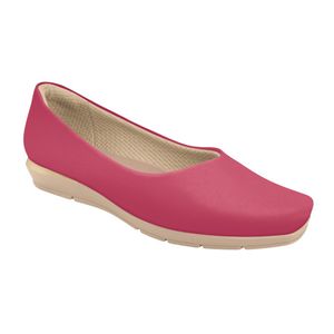 PICCADILLY MAXI - Sapato Fernanda Salto Baixo Pitaya Rosa