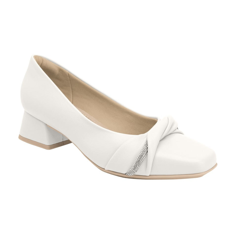 Scarpin cheap branco 33