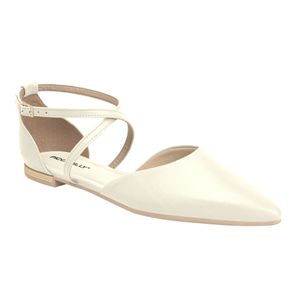 Sapatilha Ana Salto Baixo Off White