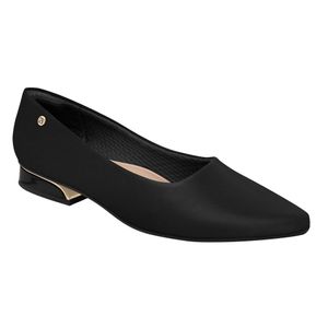 PICCADILLY MAXI - Sapato Silvia Salto Baixo Preto