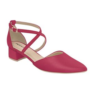 Sapato Taci Salto Médio Pitaya Rosa