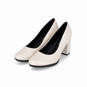 Scarpin Deise Salto Alto Off White