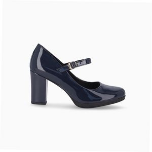 Sapato Boneca Deise Salto Alto Navy