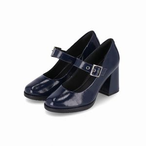 Sapato Boneca Elisete Salto Alto Navy