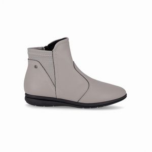Bota Sandy Cano Curto Anabela Baixo Concreto