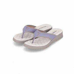 Chinelo Esporão Anabela Médio Quartzo Azul