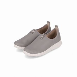 Slip On Fabi Rasteira Concreto