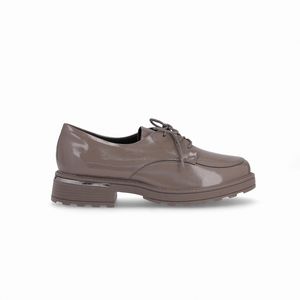 PICCADILLY MAXI - Sapato Gisa Anabela Médio Taupe