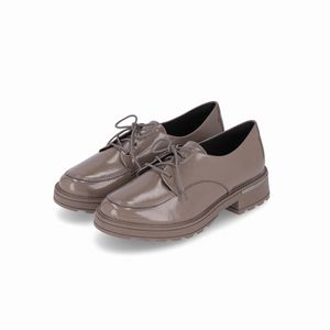 PICCADILLY MAXI - Sapato Gisa Anabela Médio Taupe