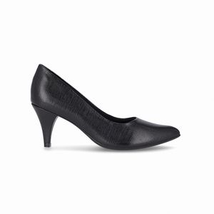 Scarpin Luiza Salto Alto Preto