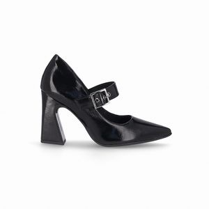 Sapato Boneca Silvana Salto Alto Preto