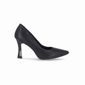 Scarpin Silvana Salto Alto Preto