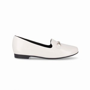 Sapato Antonela Salto Baixo Off White