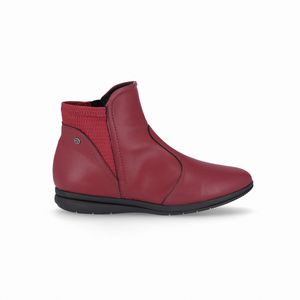 Bota Sandy Cano Curto Anabela Baixo Ruby