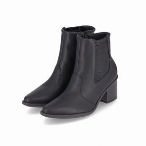Bota Giordana Cano Curto Salto Alto Preto