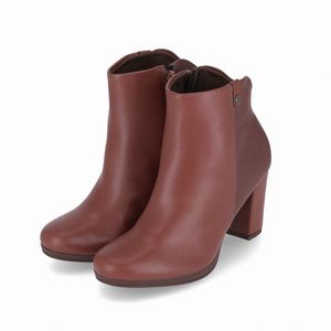 Bota Deise Cano Curto Salto Alto Pinhao