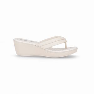 Chinelo Cecilia Anabela Médio Off White