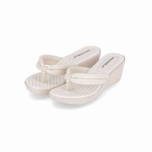 Chinelo Cecilia Anabela Médio Off White