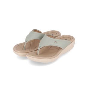 Chinelo Fascite Anabela Médio Menta