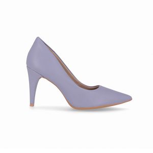 Scarpin Silvana Salto Alto Quartzo Azul
