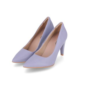 Scarpin Silvana Salto Alto Quartzo Azul