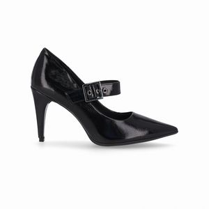 Sapato Boneca Silvana Salto Alto Preto